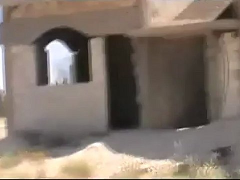 Syria فري برس حمص الرستن المدينة تشتعل جراء القصف على محاصيل القمح 10 6 2012 Homs