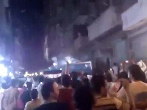 Syria فري برس حلب حر حر حرية مسائية جامع بلال 10 6 2012 Aleppo