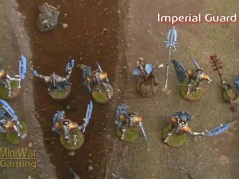 Imperial Guard Canadians vs Necrons Warhammer 40k Battle Report - Part 1/5
