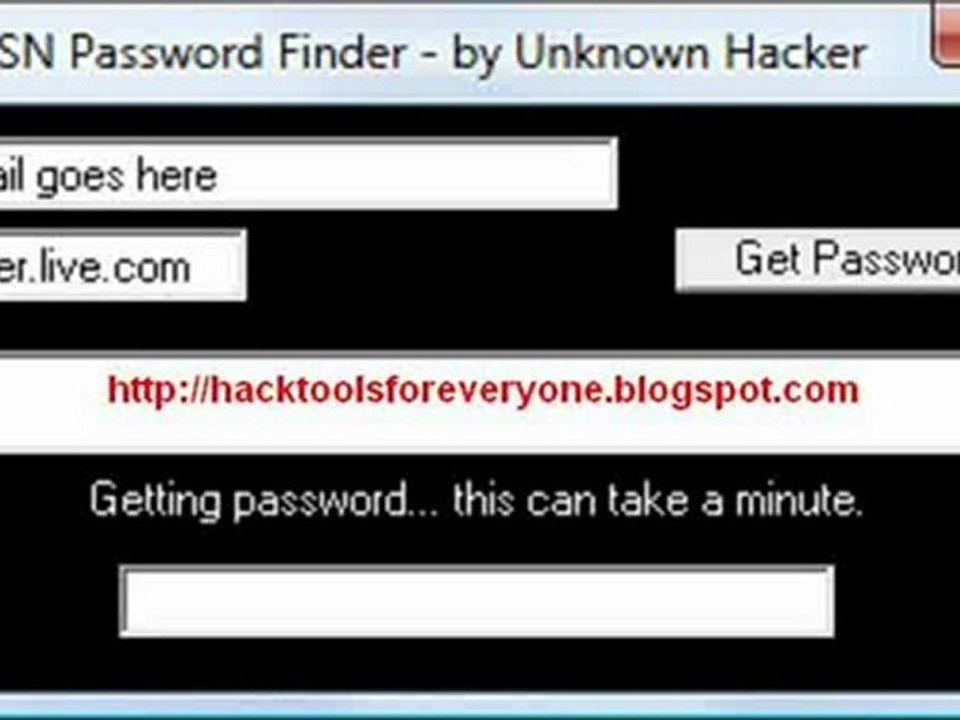 Msn Password Finder