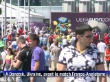 Euro: les supporters impatients avant le match France-Angleterre