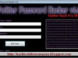 Twitter Password Pro Hacking 2011