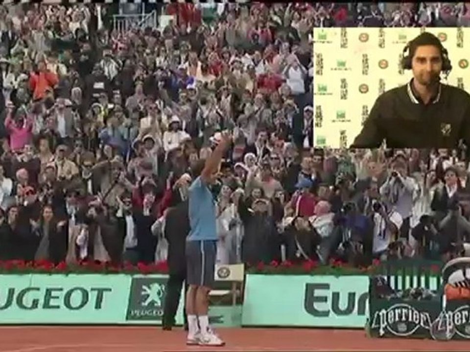 Lundi 4 juin 2012 - Federer vs Soderling - Walid