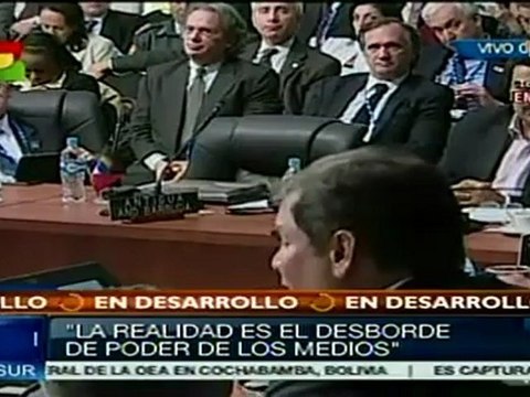 Correa: CIDH influenciada por intereses hegemónicos