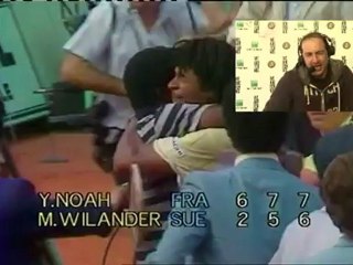 Lundi 4 juin 2012 - Noah vs Wilander - André
