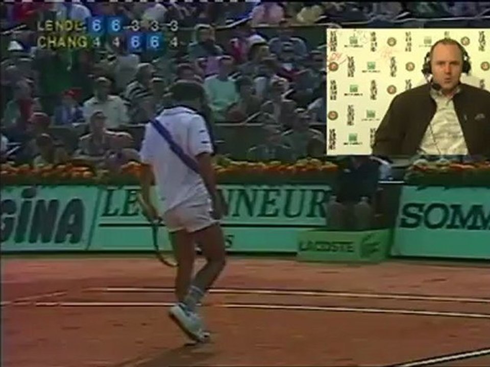 Lundi 4 juin 2012 - Chang vs Lendl - Joël