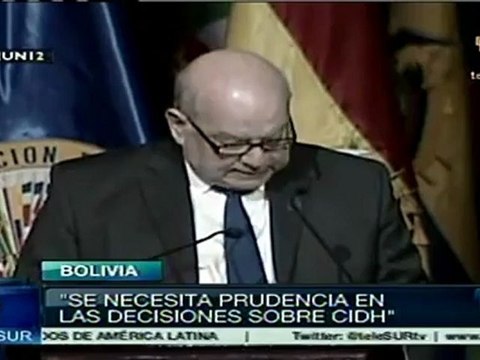 Evo Morales plantea dos camino para la OEA: morir o renacer