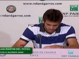 Del Potro pronto a sfidare Federer