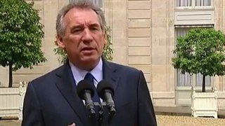 François Bayrou, réaction après son entretien avec François Hollande sur FranceTV - 040612