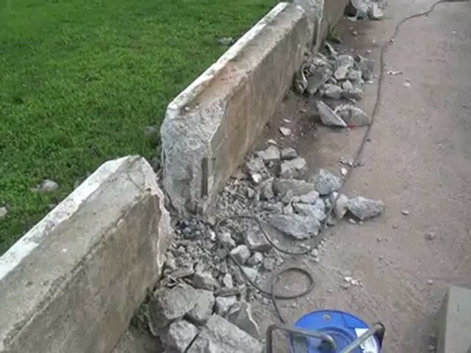 Mezzavia - Travaux du stade 04.06.12