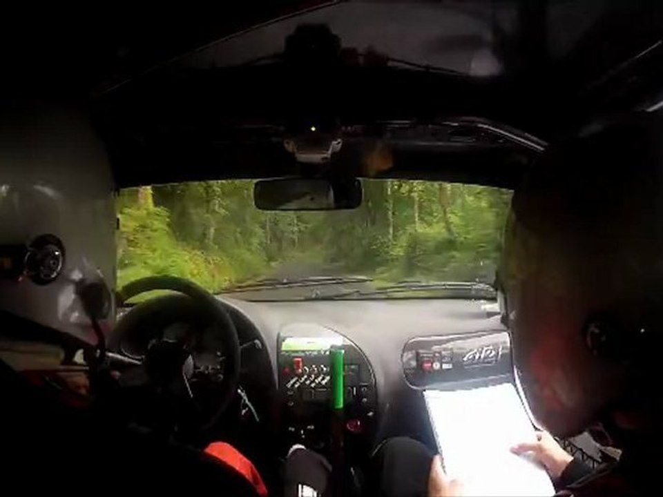 Rallye de Saint-geniez 2012 Equipage SIRMAIN-GAFFARD - ES5 pierrefiche 8eme tps scratch