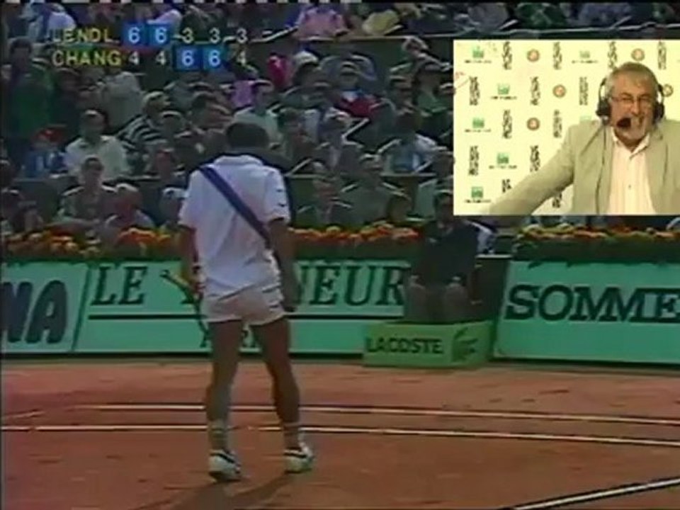 Lundi 4 juin 2012 - Chang vs Lendl - Paul
