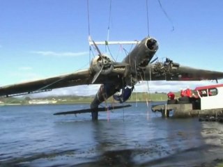 L'avion de la Seconde Guerre retrouvé en Norvège
