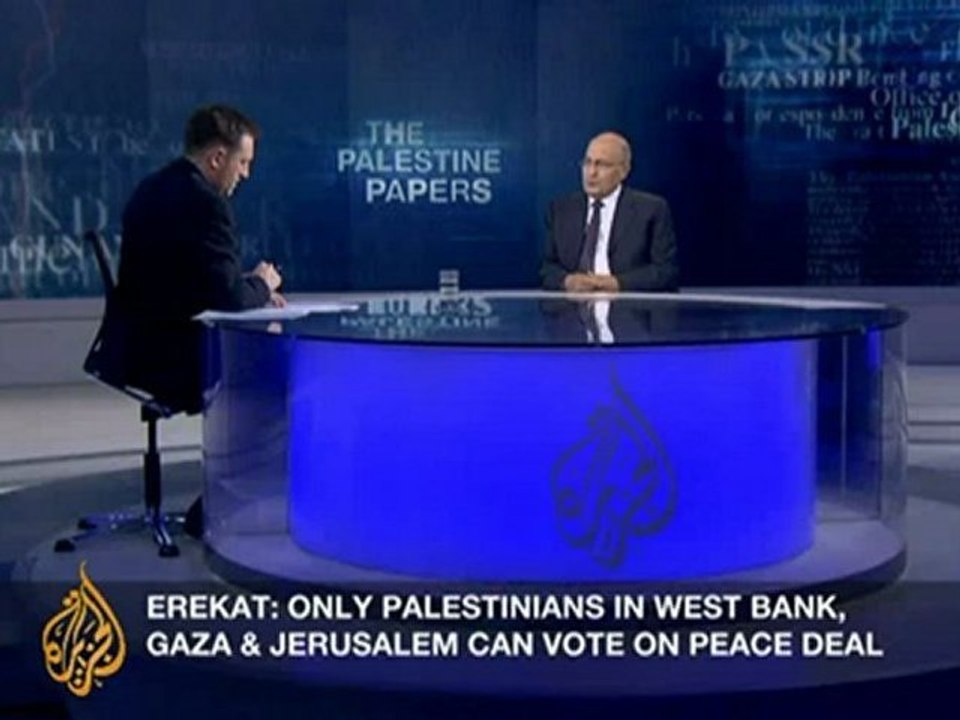 Senior PLO official Nabil Shaath interview