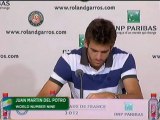 Roland-Garros, 8e de finale - Del Potro : 