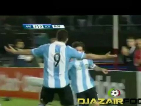 Résumé CDM 2014 Argentine Equateur Djazairfoot