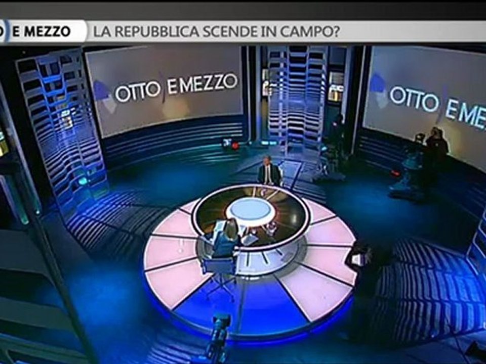 Otto e mezzo intervista a Ezio Mauro (1)