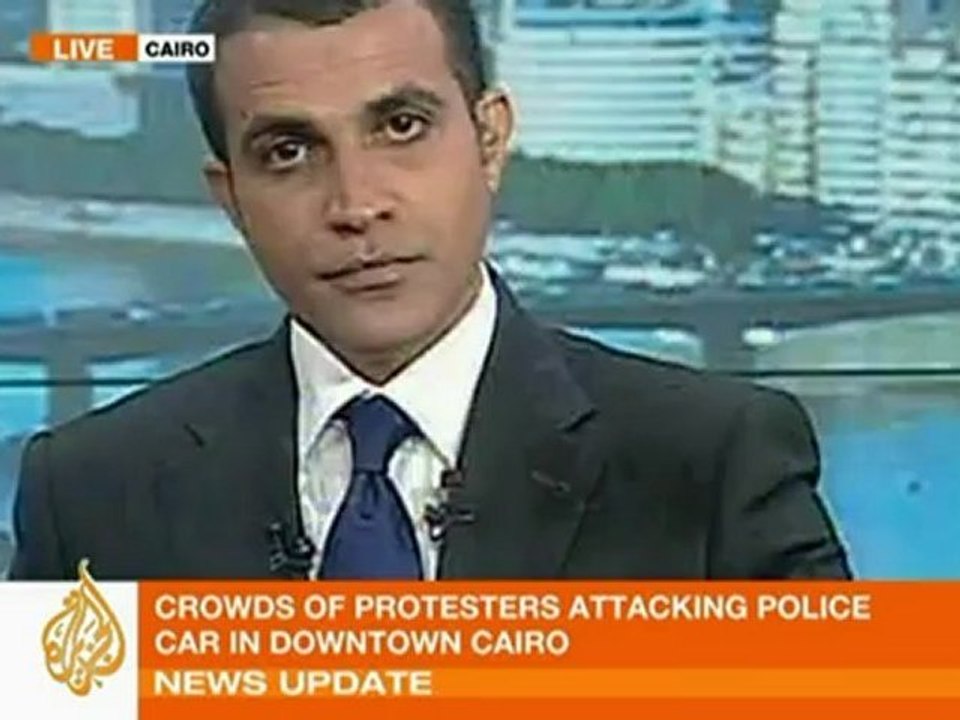 Egyptians renew protests after curfew
