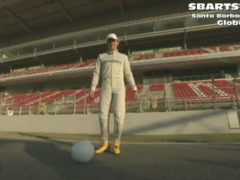 Mercedes-Benz AMG Formula One Racing Team and German Football Team