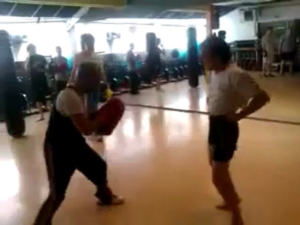 Muay Thai training skill 2