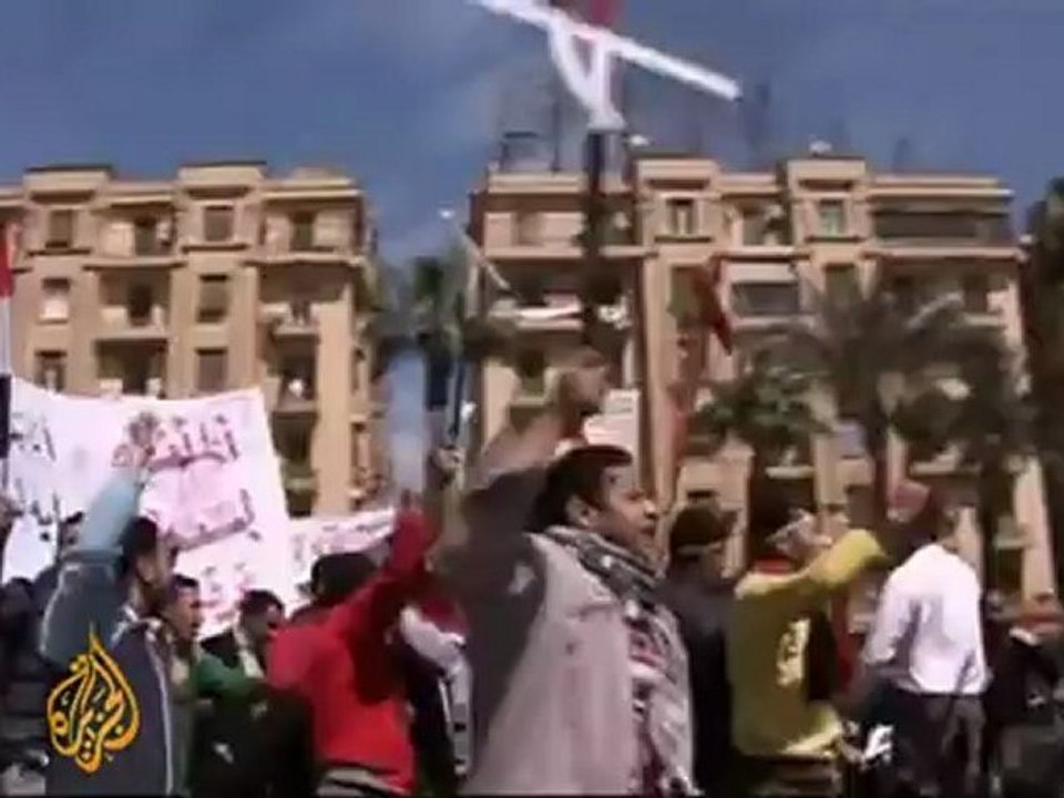 Protests against attacks on Copts