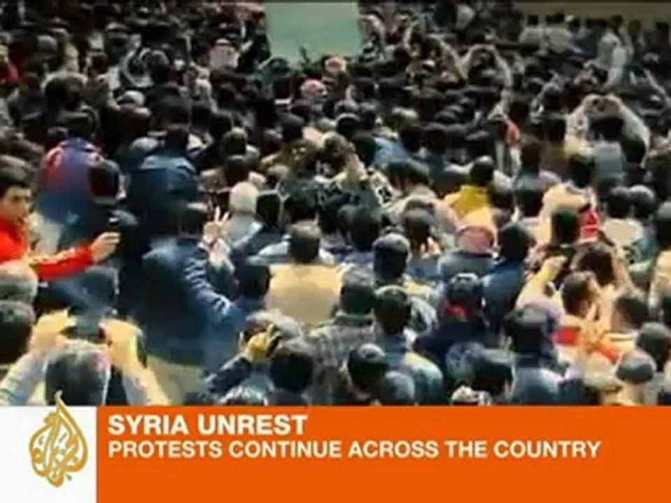 Violent protests spread in Syria