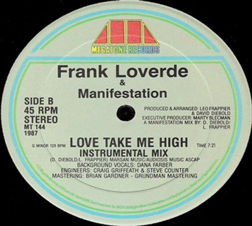 Frank Loverde - Love Take Me High (Instrumental Version)