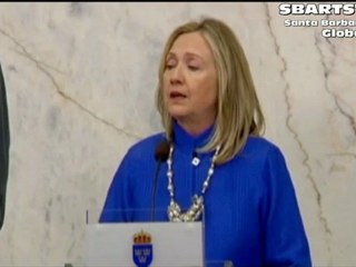 Clinton Comments on Syria, Iran, and European Economy Global News