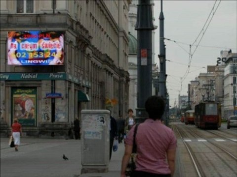 EKRAN LED WARSZAWA, MARSZAŁKOWSKA TEL.782 666 777