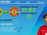 Manchester United signe Shinji Kagawa !