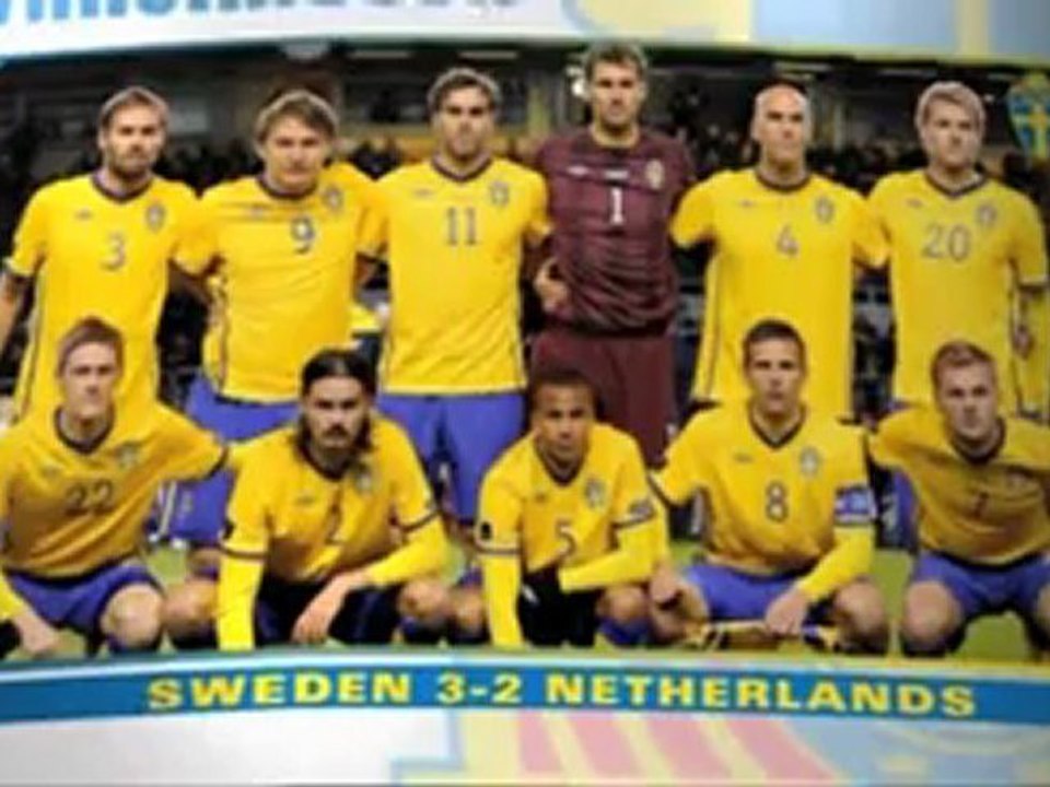 Η πορεία της Σουηδίας στο Euro 2012