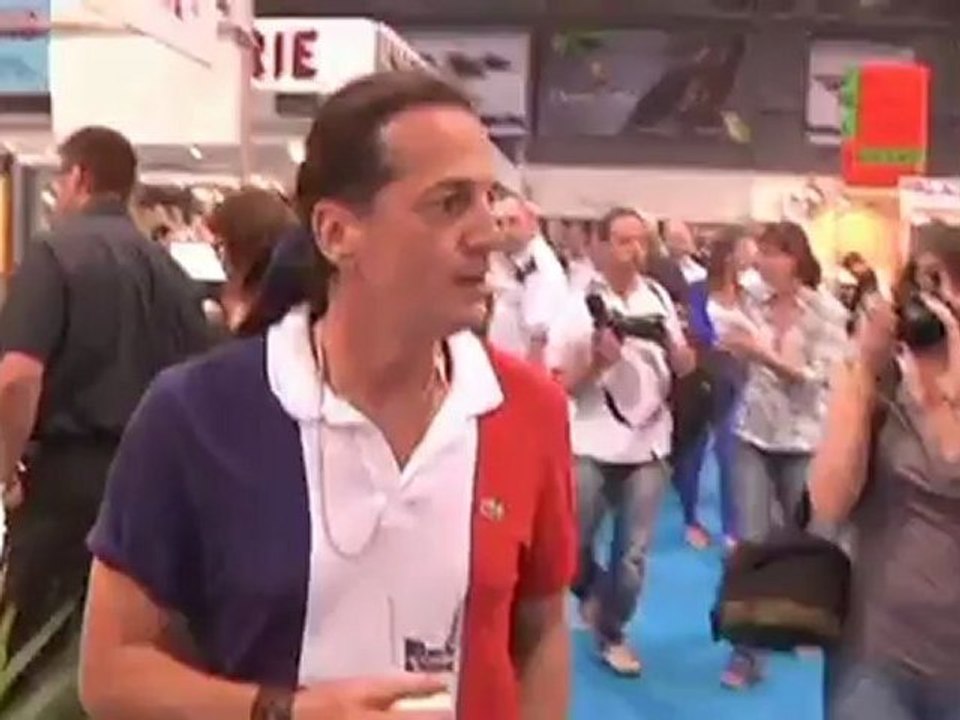 Francis Lalanne aux Foires de Champagne 2012 (Troyes)