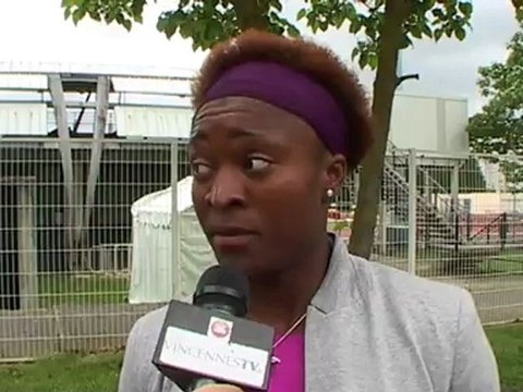 Meeting d'athlétisme de Montreuil 2012 ouverture mardi 5 juin Dwain Chambers Patrick Montel