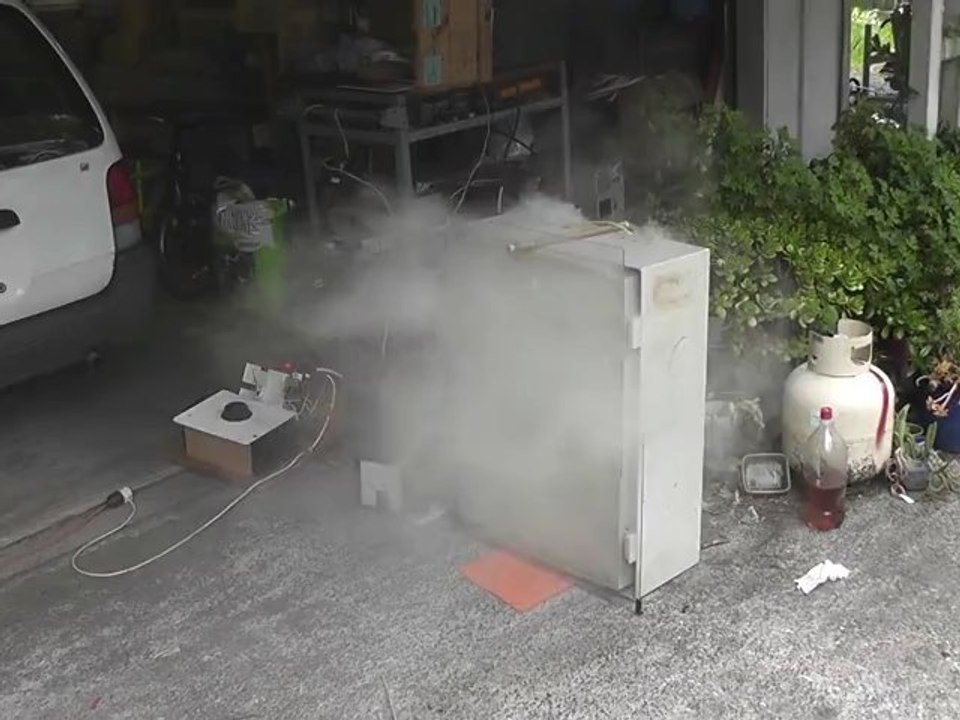 Vacuum cleaner coiled  lead smoker