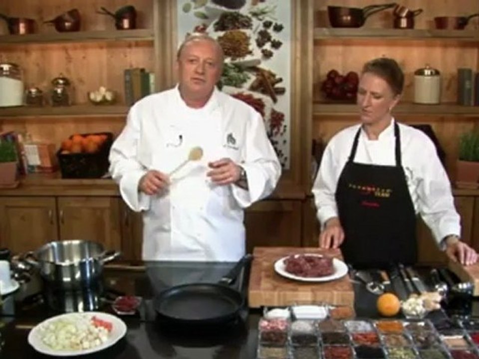 Alfons Schuhbeck kocht Rehragout auf www.321kochen.tv