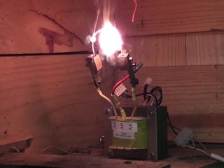Testing a 240 / 16 Volts transformer