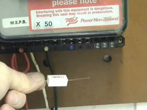 Landis & Gyr ML 220 three phase CT meter in single phase set up