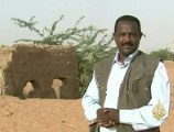 انتشار زحف الرمال على القرى في السودان