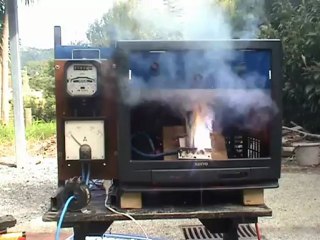 Epic !!      AA cell 4 Way battery burn out