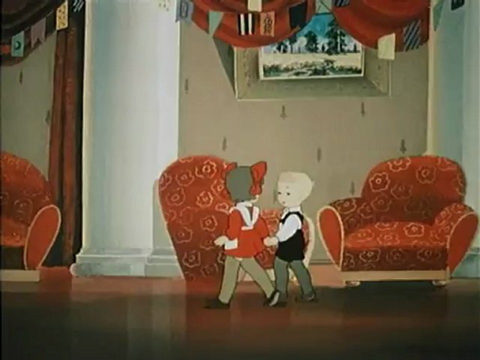 WHEN THE NEW YEAR TREES LIGHTS UP 1950 Когда зажигаются елки M.PASHCHENKO