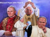 Portrait of Blessed Pope John Paul II 