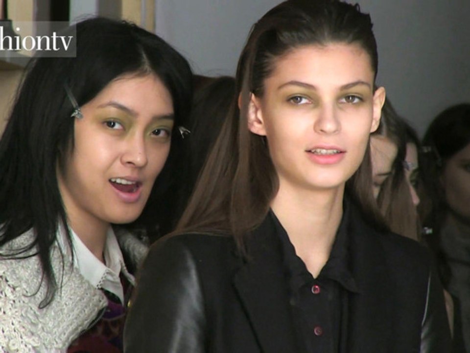 John Rocha Fall 2012 Backstage - London FW | FashionTV