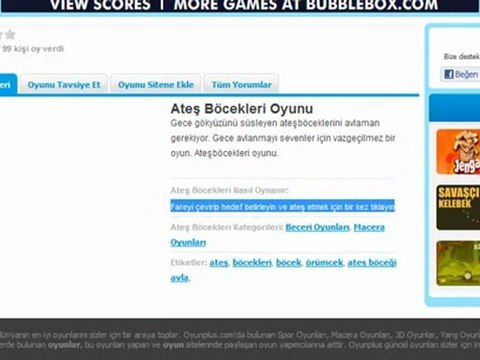 Ateş Böcekleri Oyunu