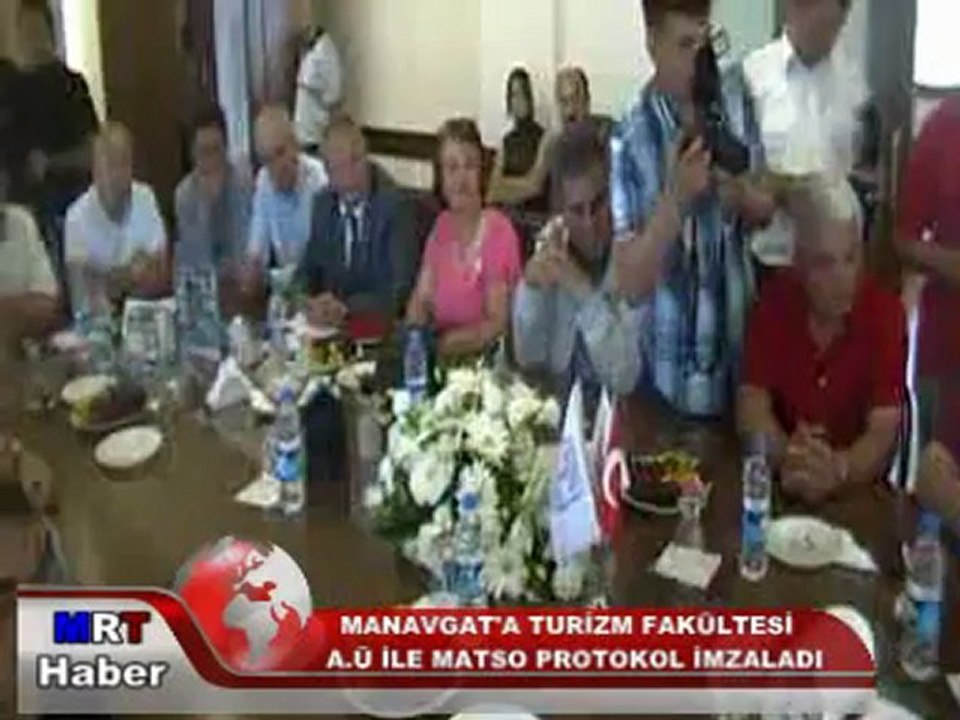 A.Ü. İLE MATSO ARASINDA TURİZM FAKÜLTESİ İÇİN PROTOKOL İMZALANDI
