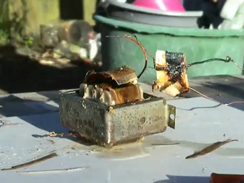 Under water transformer cook up