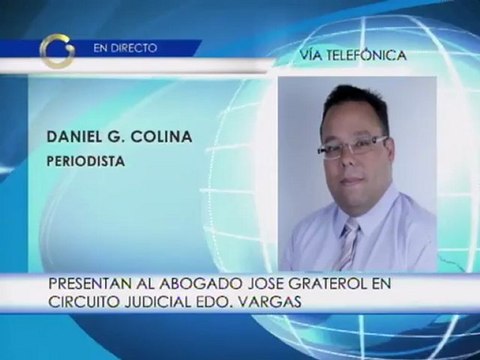 Abogado José Amalio Graterol será presentado hoy en Circuito Judicial de Vargas