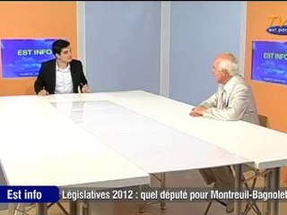 Législatives 2012 Jean Pierre Brard FG