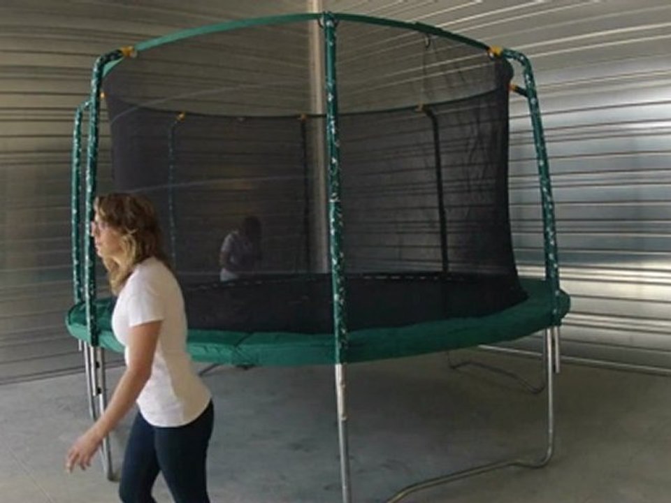 Montage du Trampoline Oxygen avec filet - France Trampoline