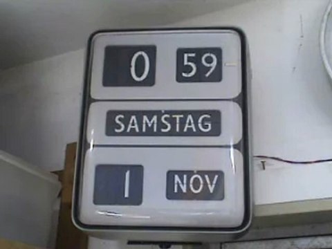 Solari Udine Dator 5 - Calendar clock