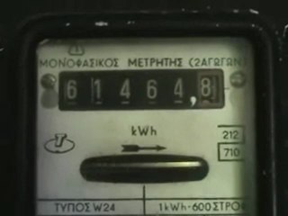 Greek kWh Meter